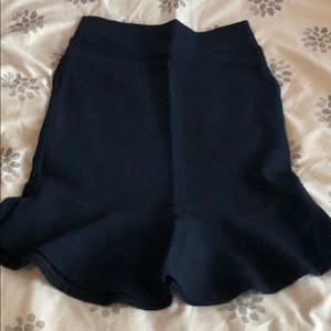 Cute Skirt Navy Blue